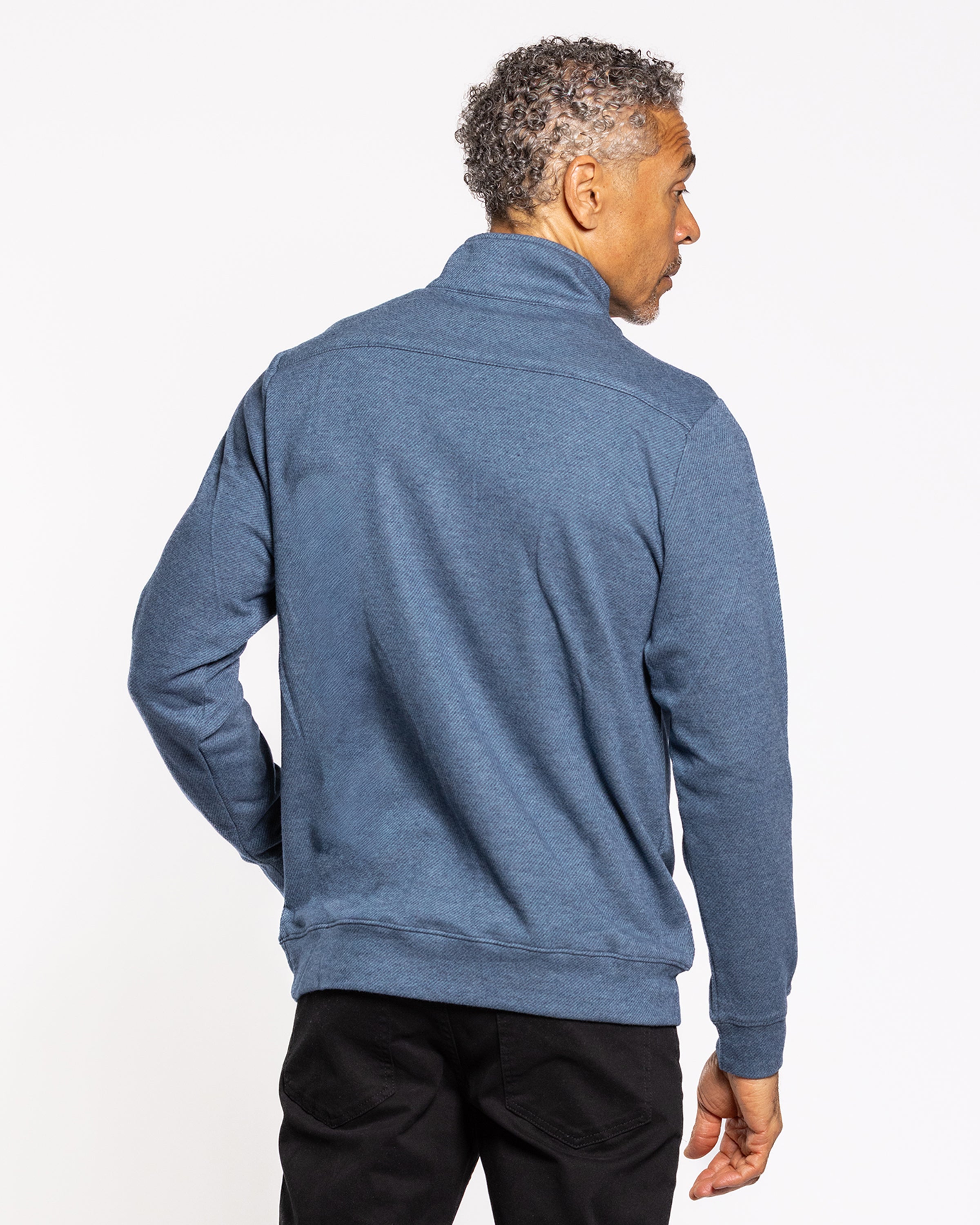 CALA BUTTON MOCK INDIGO NIGHT