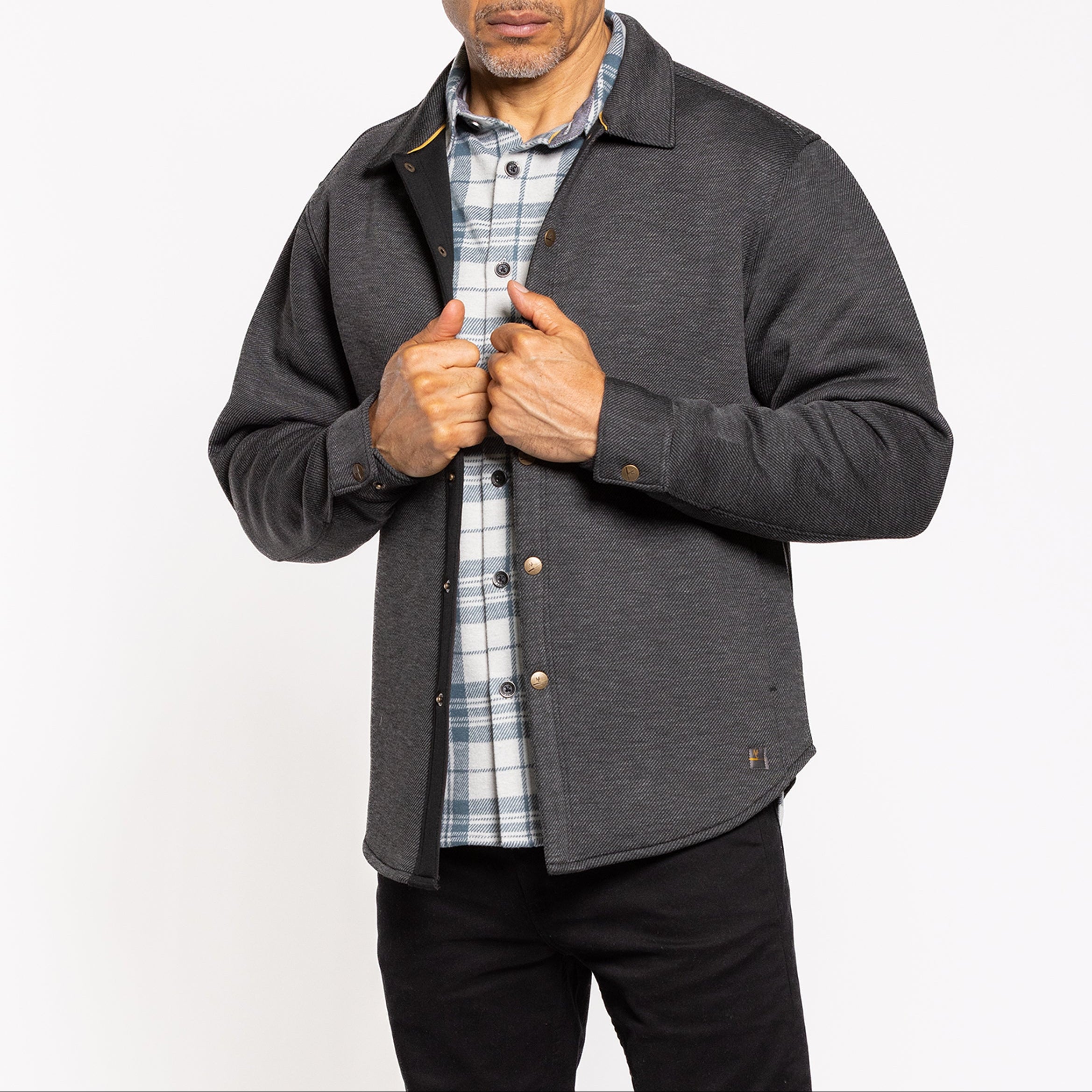 RIPTIDE SHIRT JACKET JET BLACK