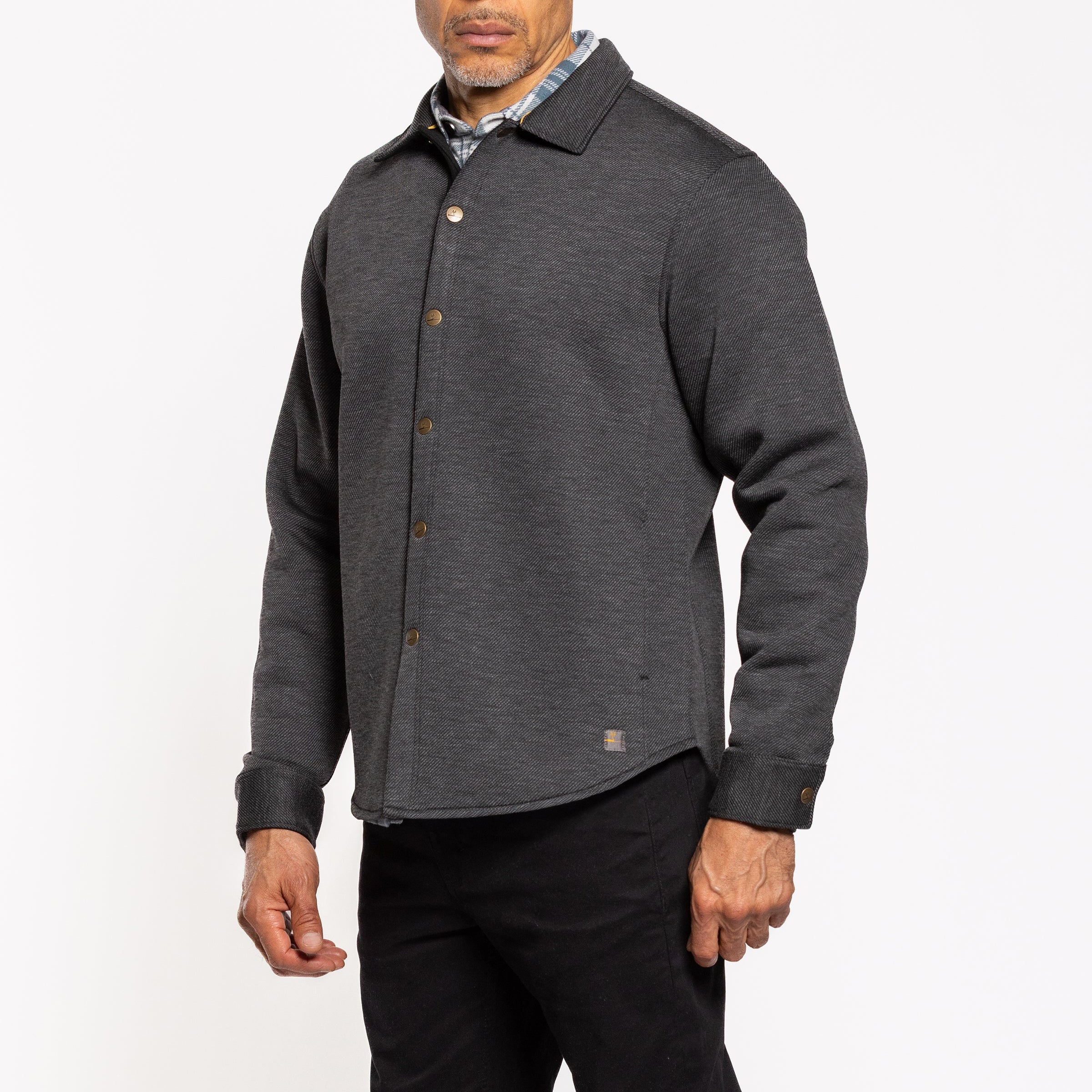 RIPTIDE SHIRT JACKET JET BLACK